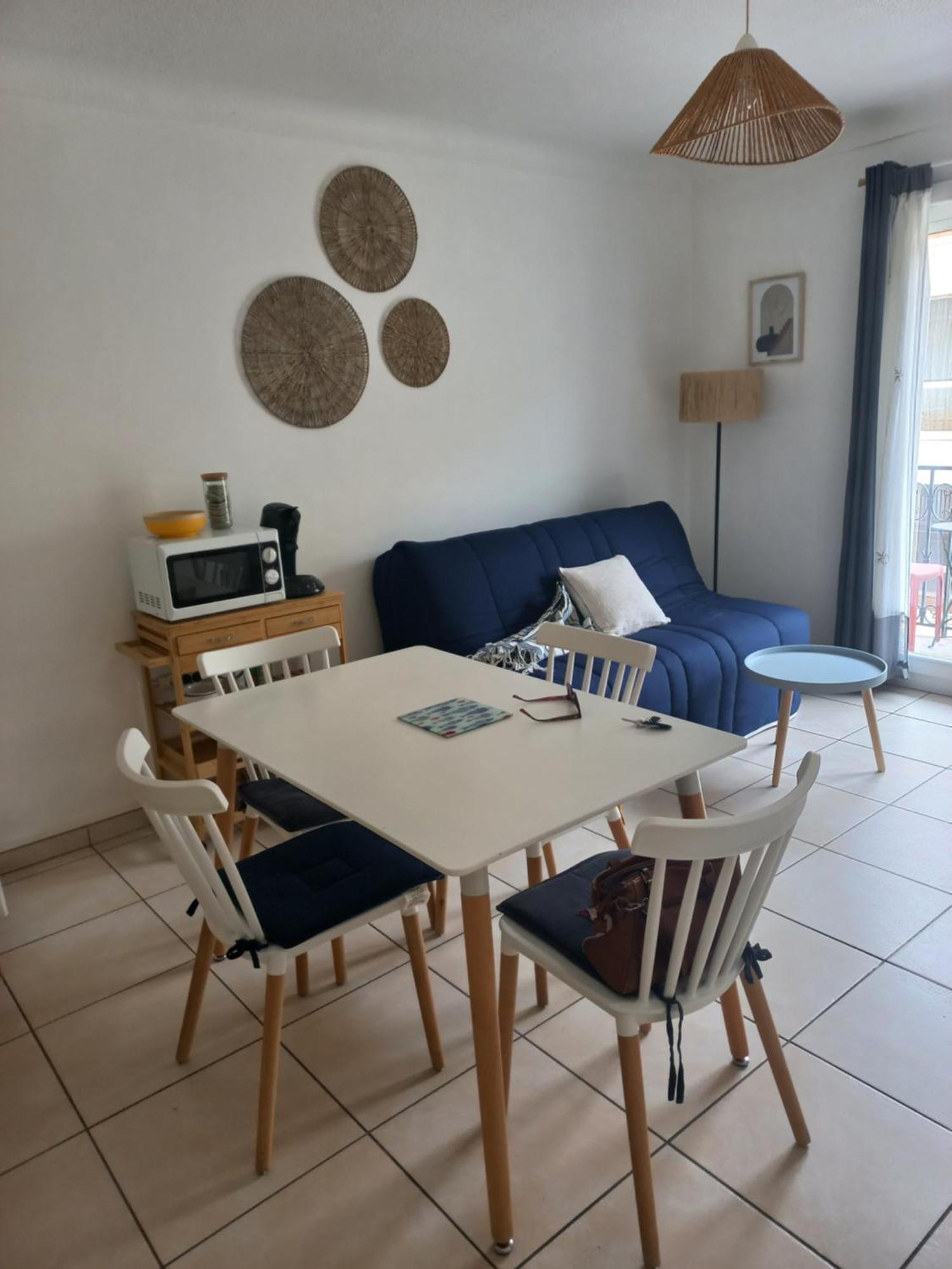 Canet Plage Appartement Vue Laterale Mer, 1 Chambre , Wifi, Climatisation, Parking Securise Couvert Canet-en-Roussillon Exterior foto